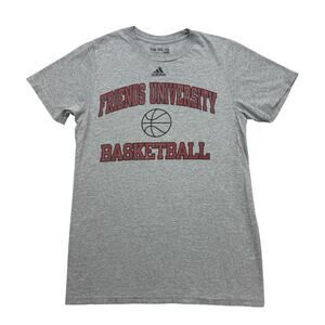 Adidas Friends University Falcons Shirt Mens Small S Gray Red Basketball